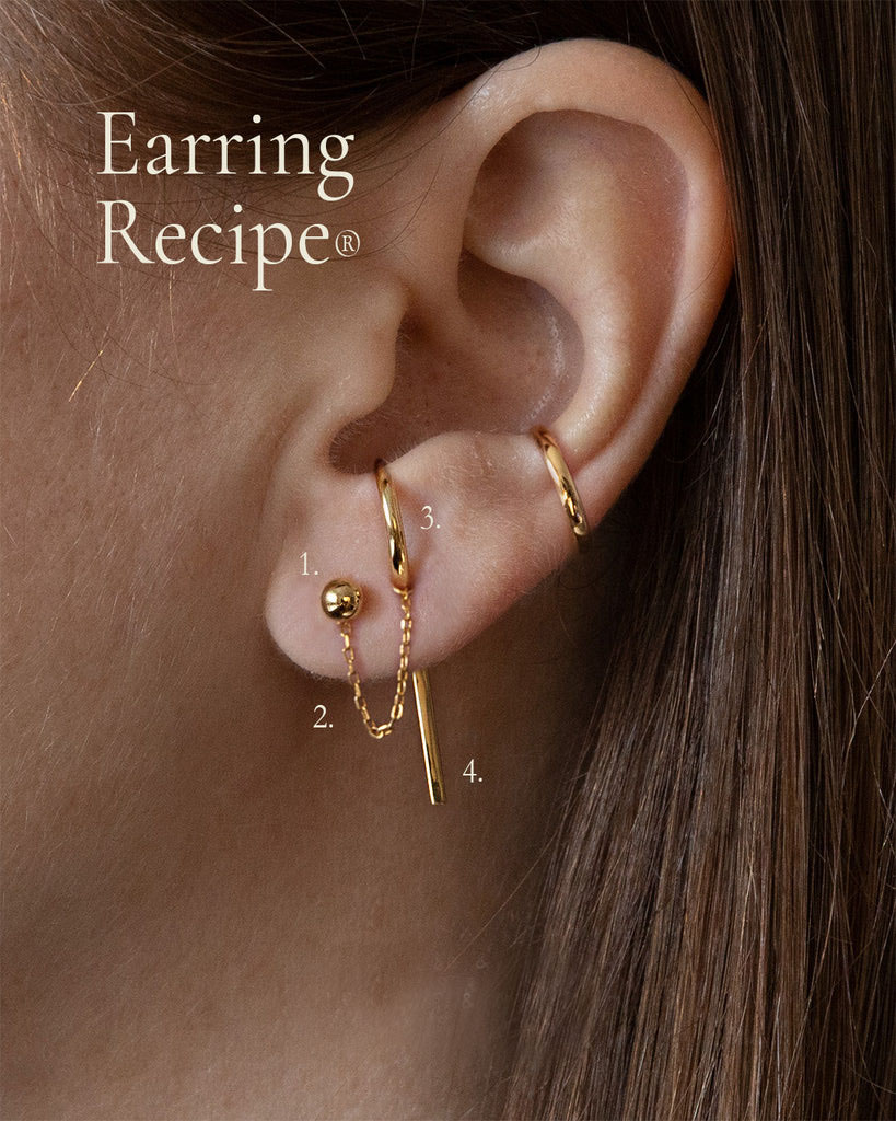 Earring Recipe: Gold Standard