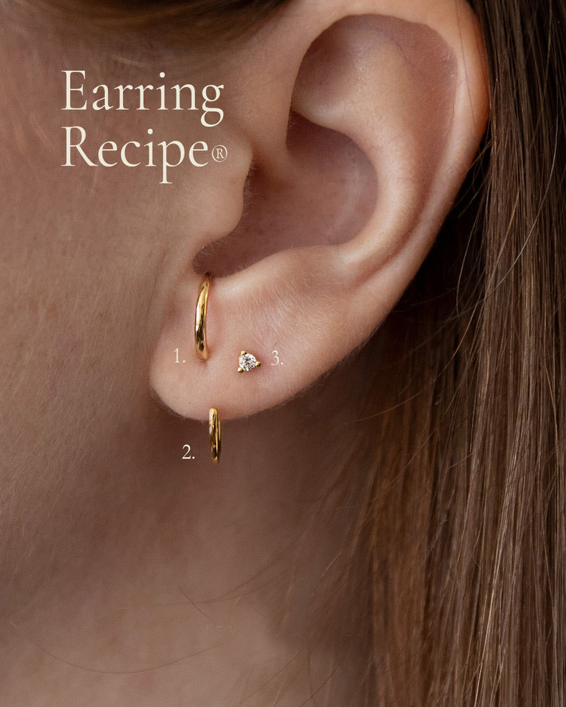 Earring Recipe Super Huggie