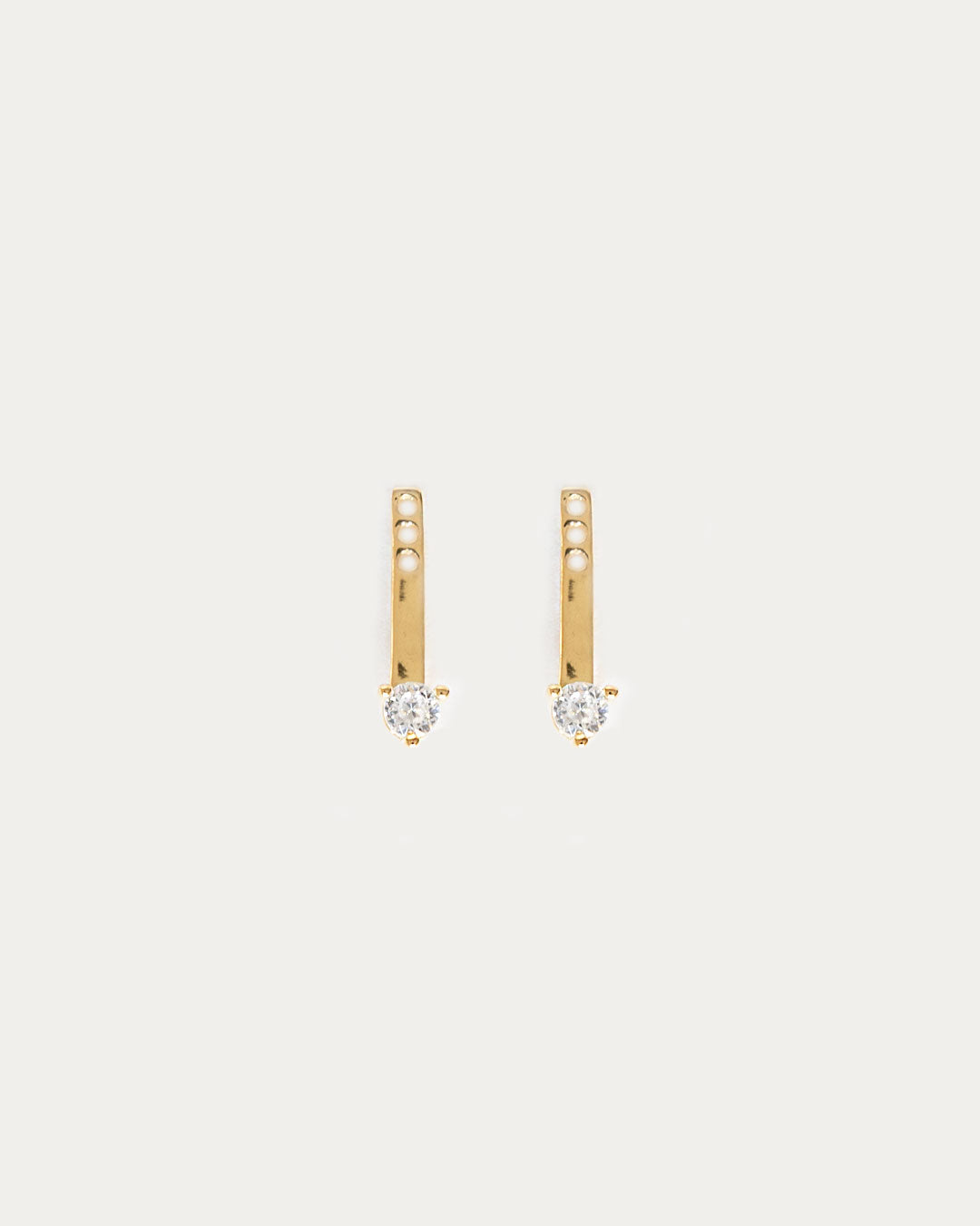 Floating Solitaire Ear Jackets