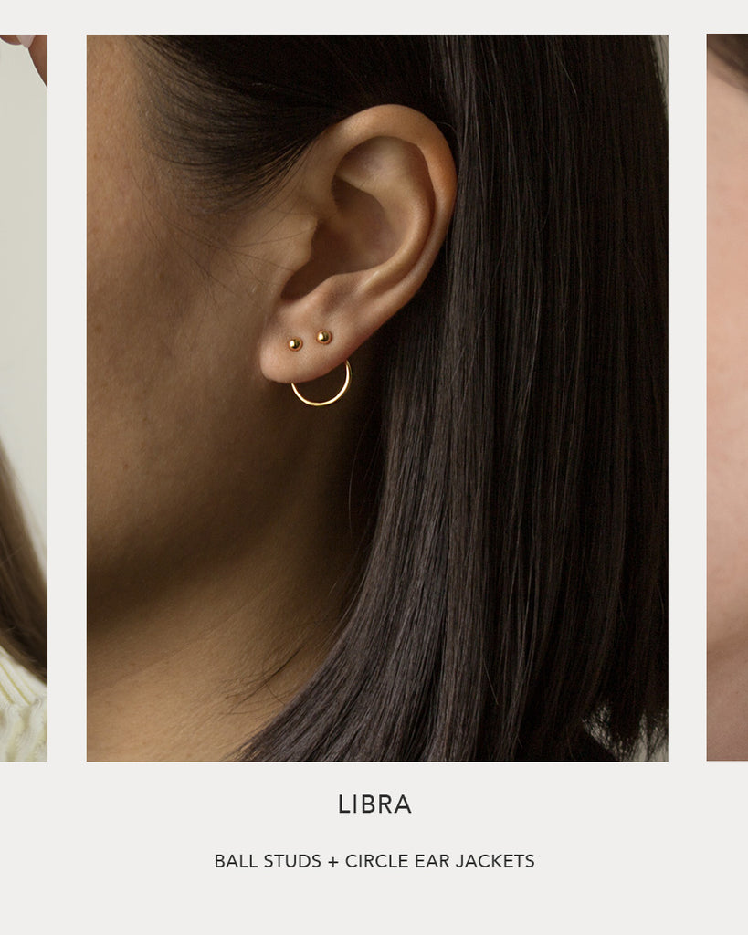 Zodiac Sign Libra Earring Capsule
